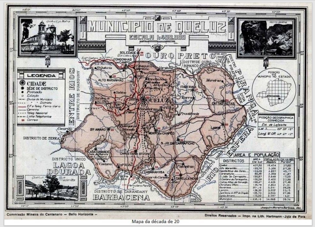 www.queluzdeminas.com Mapa município de Queluz dec 20
